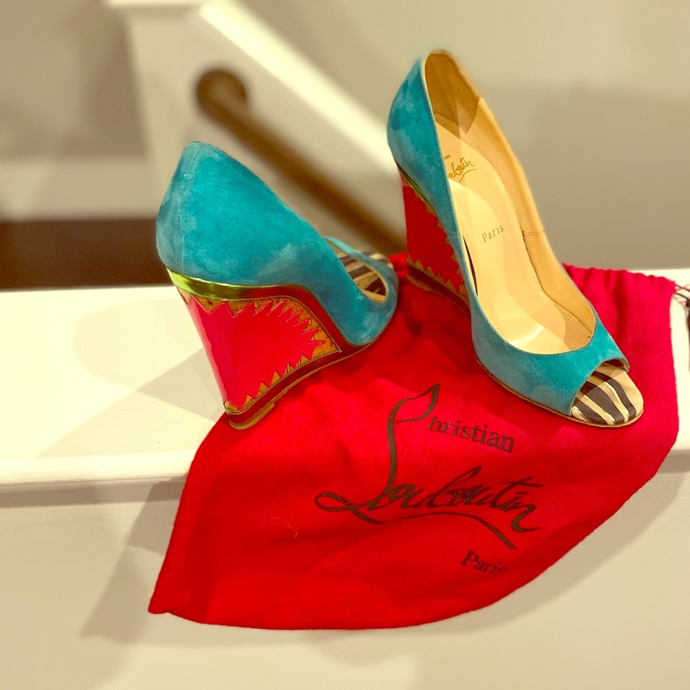 Christian Louboutin wedges